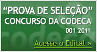 Prova de Sele&ccedil;&atilde;o 001 2011