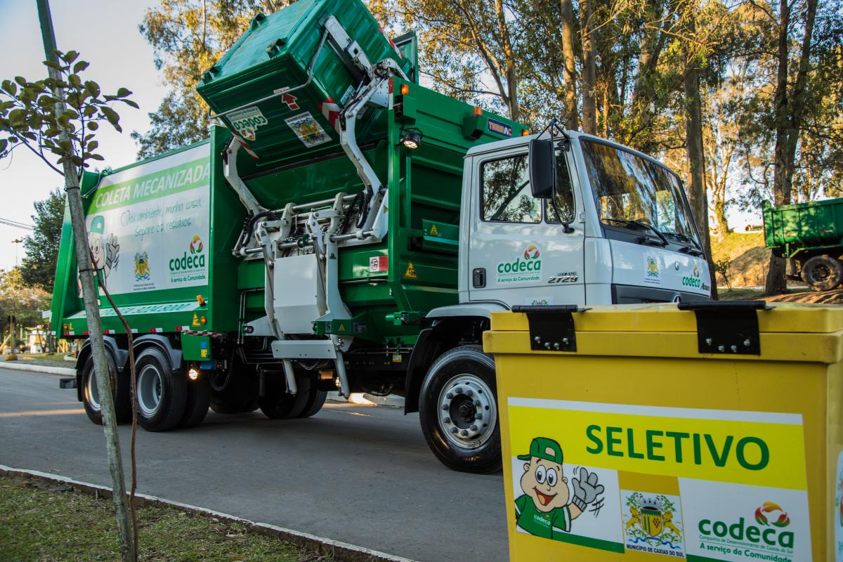 Novo ponto de coleta de lixo sustentável é inaugurado em Caxias do Sul