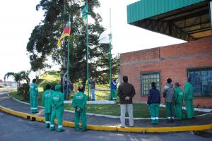 Colaboradores comemoram a Semana da P�tria e d�o exemplo de civismo